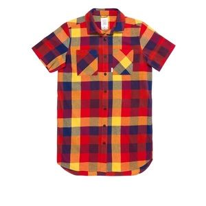 Topo Designs Flannel Dress sz. Sm